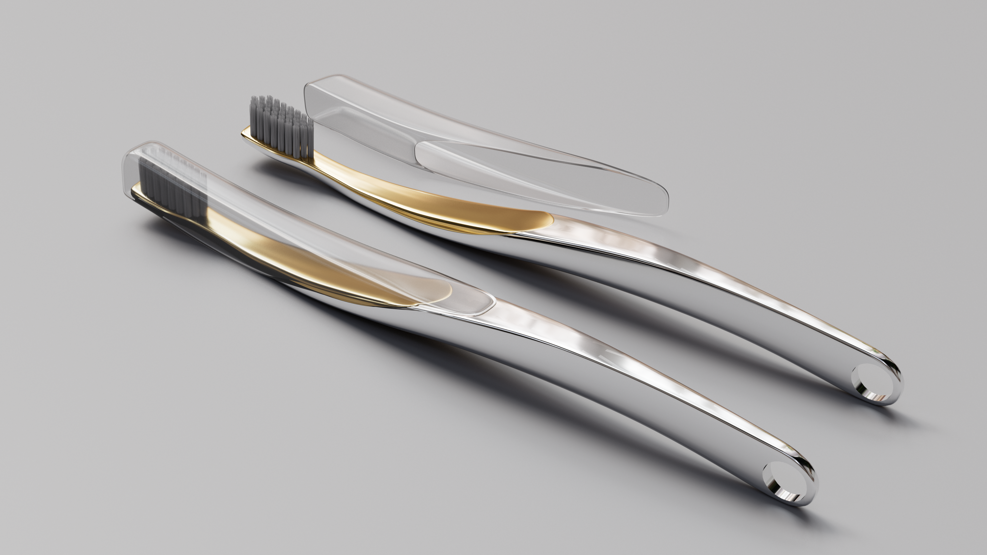Blankwerk metal toothbrush
